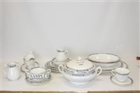 Lot 2093 - Royal Worcester Beaufort pattern tea and...