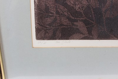 Lot 1136 - *Richard Bawden (b.1936) limited edition print No. 36/75, "The Glade", signed, 40cm x 50cm, framed and glazed