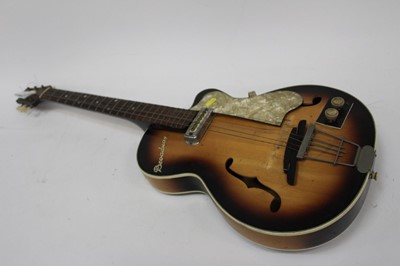 Lot 2360 - Vintage Broadway semi-acoustic guitar