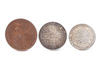 Lot 124 - G.B. mixed coinage - to include silver George...