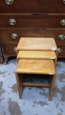 Lot 1082 - Nest of 1930s tables