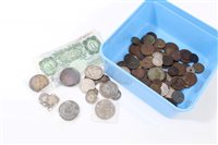 Lot 126 - World - mixed coinage, medallions and...
