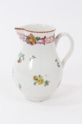 Lot 177 - A Bristol milk jug, circa 1772