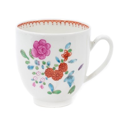 Lot 194 - A Worcester coffee cup, circa 1770