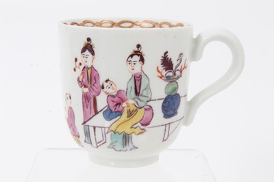 Lot 189 - A Derby coffee cup, painted in Chinese style, circa 1760