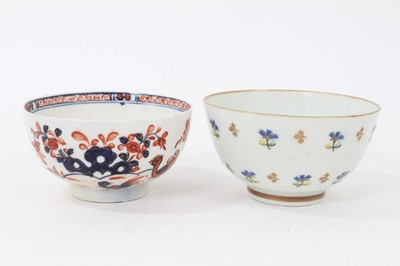 Lot 120 - Two Lowestoft tea bowls