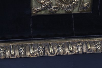 Lot 964 - Late 19th century bracket clock retailed by Thomas Russell & Son of 
Liverpool & London with Westminster chiming fusee movement striking 
on 8 bells