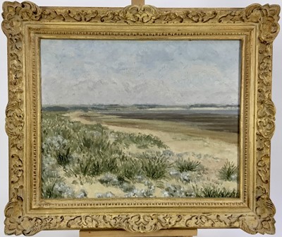 Lot 12 - June Forrest oil on canvas - Sandwich Bay, 51cm x 41cm, framed.