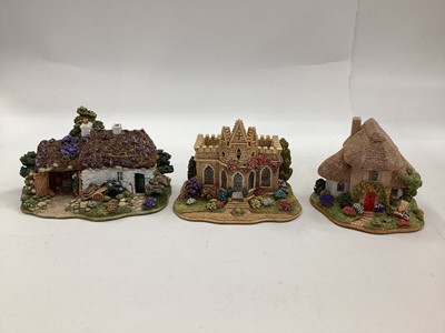 Lot 1357 - Large collection of Lilliput Lane cottages with listing included