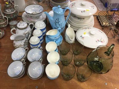 Lot 274 - Japanese teaware, TG Green and other ceramics together with a Dutch glassware set