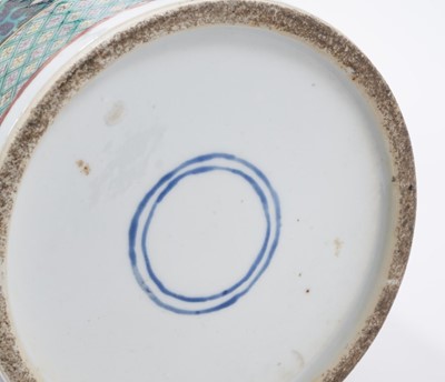 Lot 101 - Chinese famille verte vase
