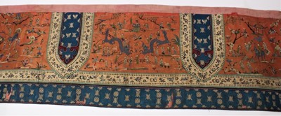 Lot 2232 - 19th century Chinese silk banner