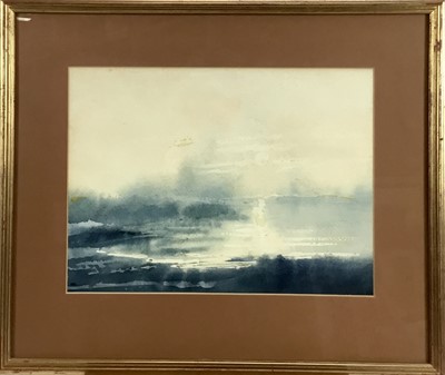 Lot 89 - Tom Keating (1917-1984) atmospheric watercolour - signed