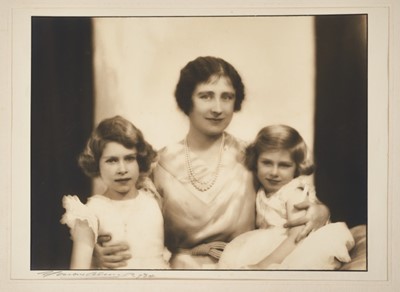 Lot 23 - H.R.H. Elizabeth Duchess of York (later H.M. Queen Elizabeth The Queen Mother)