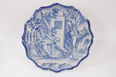 Lot 252 - Italian maiolica dish