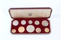 Lot 135 - G.B. Coronation Elizabeth II Ten-Coin Proof...