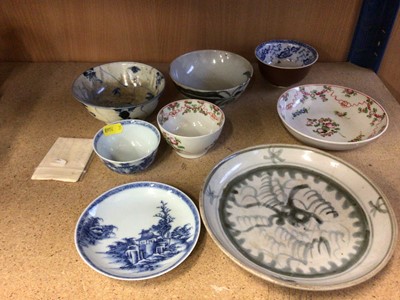 Lot 55 - Nankin Cargo tea bowl and saucer and similar wares