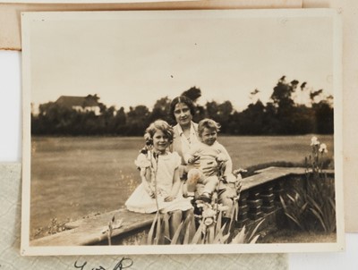 Lot 39 - T.R.H. Princess Elizabeth, Princess Margaret and The Duchess of York, charming family