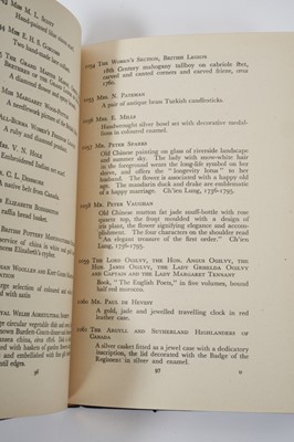 Lot 44 - The Marriage of H.R.H.The Princess Elizabeth with Lieutenant Philip Mountbatten R.N. November 20th 1947, Rare signed de-luxe list of Wedding gifts with gilt tooled blue leather binding signed on in...
