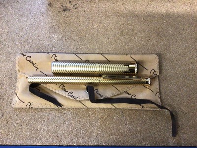 Lot 186 - Pierre Cardin lighter and pen set