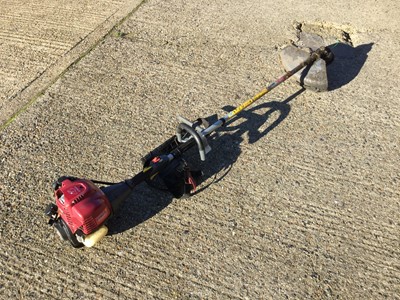 Lot 4 - By Direction of Executors: Honda UMK435E 4 stroke long reach petrol strimmer .