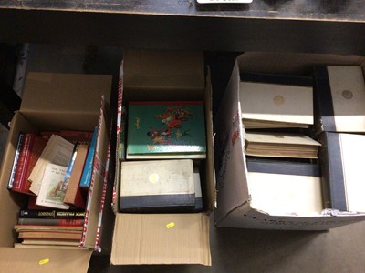 Lot 245 - Three boxes of books, including many volumes from the Navy Records Society