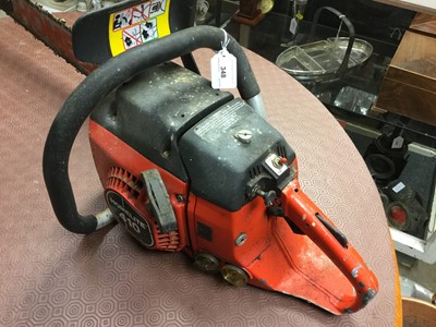 Lot 348 - Homelite 410 Petrol Chainsaw