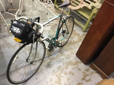 Lot 10 - Peugeot Competition bicycle in silver
