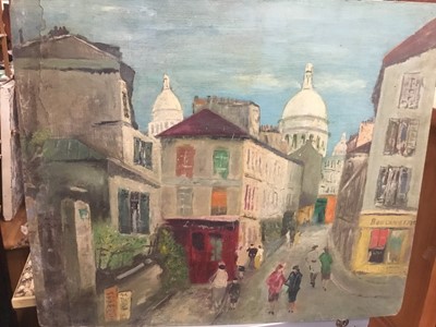 Lot 377 - Lot oils, watercolours and sundry pictures