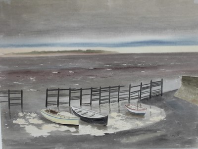 Lot 162 - Vivian Pitchforth RA (1895-1982), watercolour seascape