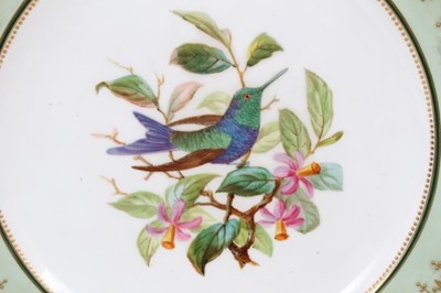 Lot 146 - A set of seven Mintons plates
