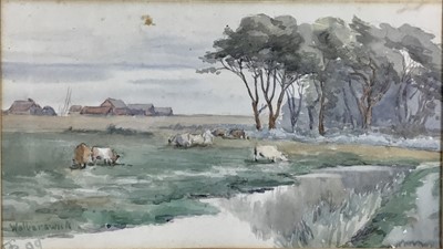 Lot 333 - Theresa Buxton (1899) watercolour, Walberswick
