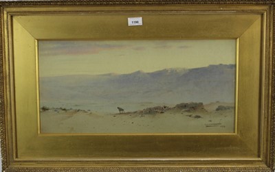 Lot 1190 - Robert George Talbot-Kelly (1861-1934) watercolours, Eastern scene