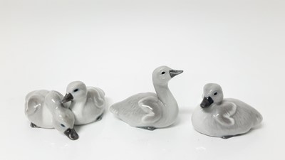 Lot 1120 - Three Royal Copenhagen ducks - model numbers 361, 362 and 363