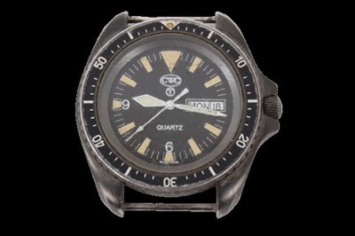 Lot 45 - British military CWC Quartz Royal Navy divers stainless steel wristwatch