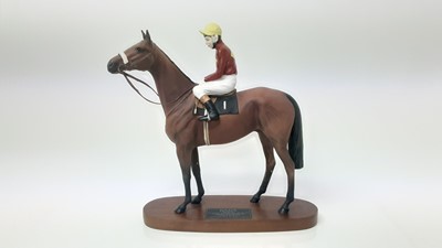 Lot 9 - Beswick Connoisseur model Red Rum, model no. 2511, designed by Graham Tongue, 31.1cm in height
