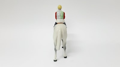 Lot 12 - Beswick The Horse and Jockey, style 2, model no. 1862, designed by Arthur Gredington, 20.3cm in height