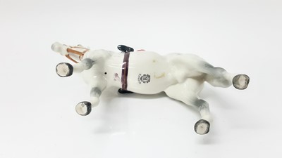 Lot 12 - Beswick The Horse and Jockey, style 2, model no. 1862, designed by Arthur Gredington, 20.3cm in height