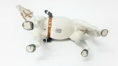 Lot 18 - Beswick Huntswoman, style 2, rider and horse stood still, model no. 1730, designed by Arthur Gredington, 21cm in height