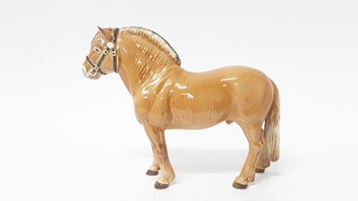 Lot 24 - Beswick Norwegian Fjord Horse, model no. 2282, designed by Albert Hallam, 16.5cm high