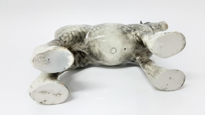 Lot 27 - Beswick Rocking Horse Grey Shire Mare, model no. 818, designed by Arthur Gredington, 21.6cm high