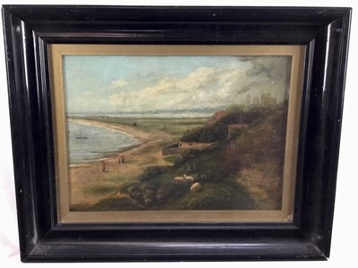 Lot 153 - Ward (late 19th / early 20th century) oil on board -  Old Felixstowe