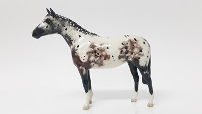 Lot 30 - Beswick Appaloosa Stallion, model no. 1772, designed by Arthur Gredington, 19.5cm high