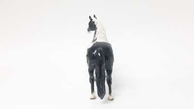 Lot 31 - Beswick Pinto Pony, second version Piebald, model no. 1373, designed by Arthur Gredington, 16.5cm high