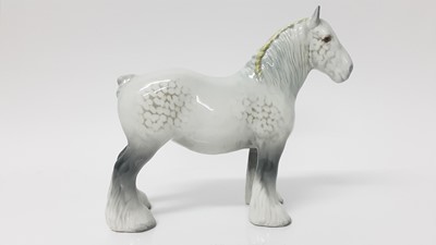 Lot 37 - Beswick Shire Mare, model no. 818, designed by Arthur Gredington, 21.5cm high