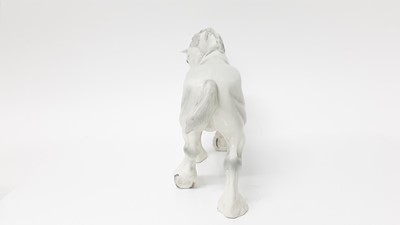Lot 38 - Beswick Shire Horse (large action shire), model no. 2578, designed by Alan Maslankowski, 21cm high