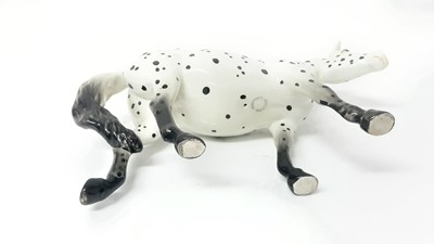 Lot 46 - Beswick Appaloosa (spotted walking pony), model no. 1516, designed by Arthur Gredington, 13.5cm high