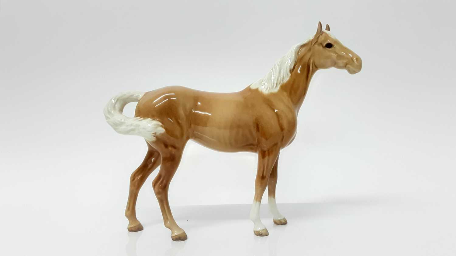 Lot 54 - Beswick Swish Tail Horse, model no. 1182, designed by Arthur Gredington, 21.5cm high