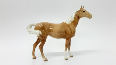 Lot 54 - Beswick Swish Tail Horse, model no. 1182, designed by Arthur Gredington, 21.5cm high