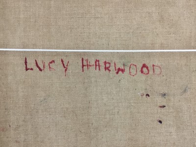 Lot 1084 - *Lucy Harwood (1893-1972) oil on canvas, Stream through the trees, signed